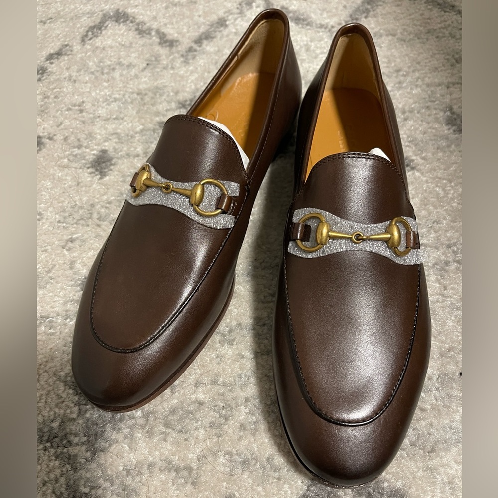 Brand New Gucci Jordaan loafers